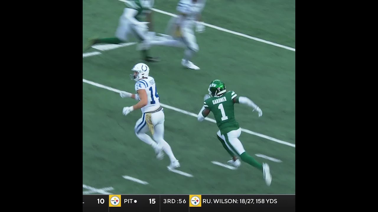 Alec Pierce Makes a 19-Yard Catch Against the Jets 🏈