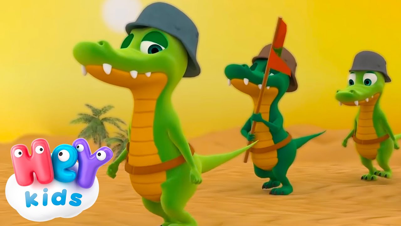 Ah Les Crocodiles! | Chanson Animaux pour Enfants 🐊