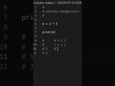 Python XOR | Exclusive OR