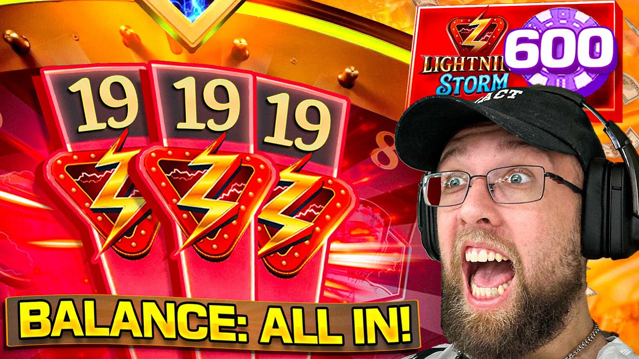 My Biggest All-In Bet on Lightning Storm Game Show ⚡