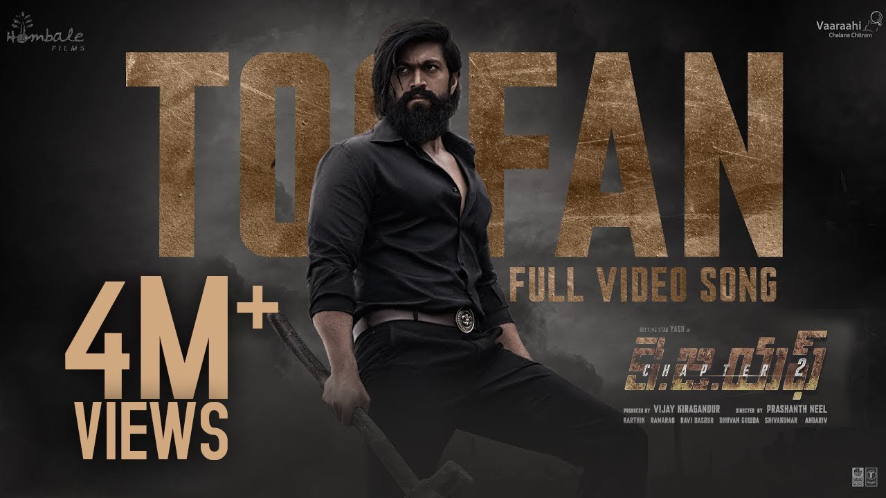 Toofan Song from KGF Chapter 2 | Yash & Prashanth Neel