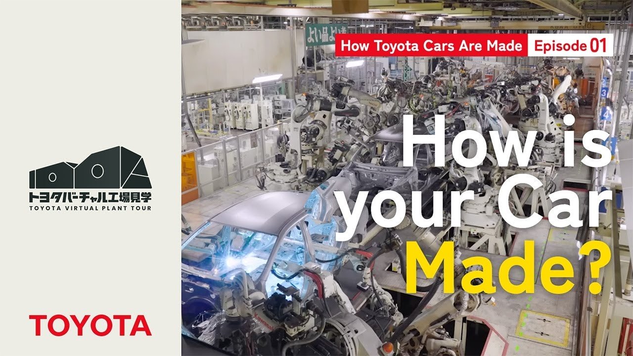 Toyota Car Production Tour - Episode 01 π