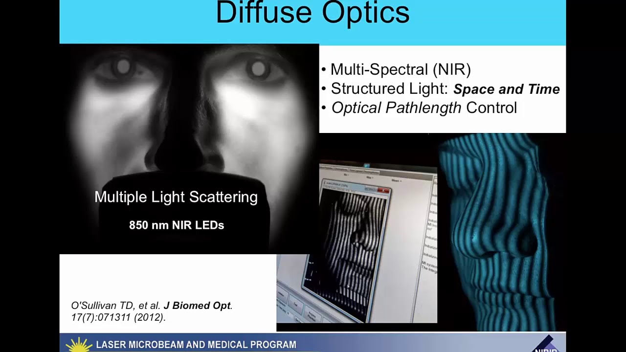 Biomedicine & Diffuse Optics: Lecture 10 (2017)