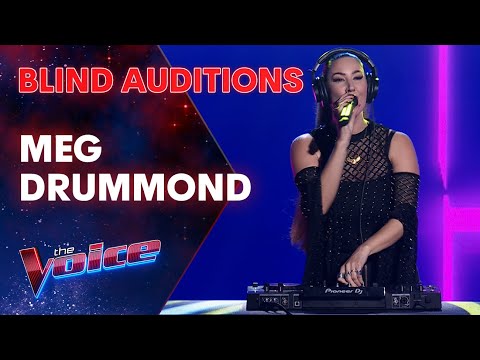 Meg Drummond Remixes Live AND Sings 'Everybody's Free' | Blind Auditions 2025 | The Voice Australia