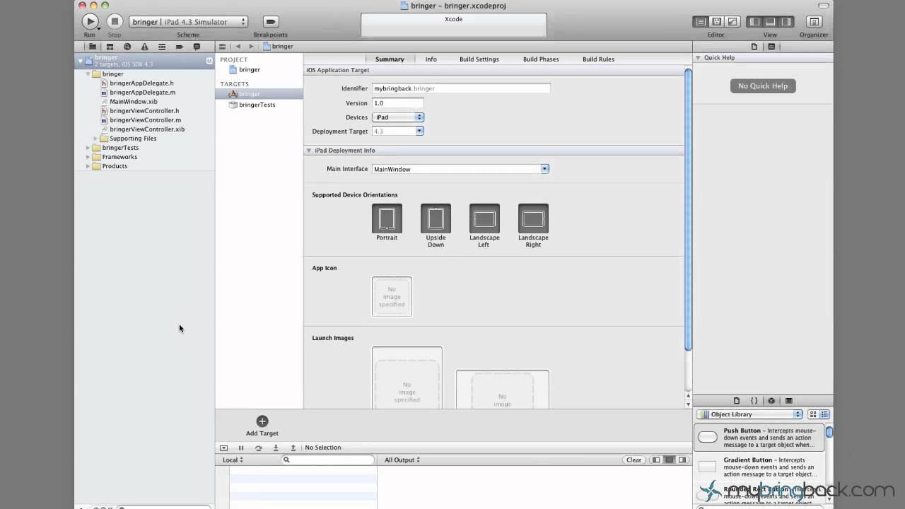 Xcode 4 Tutorial for iOS & iPad 📱