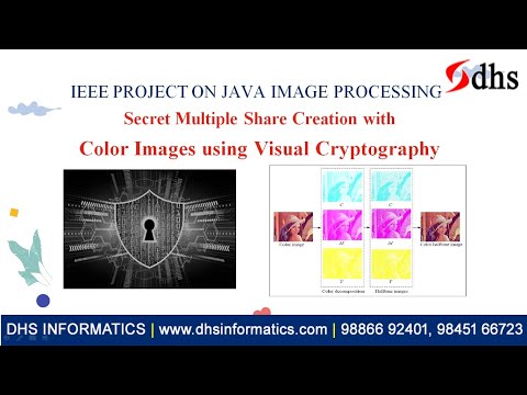Secret Multiple Share Creation with Color Images using Visual Cryptography | Cyber Security | DHS