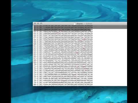 Shamir Secret Sharing CLI