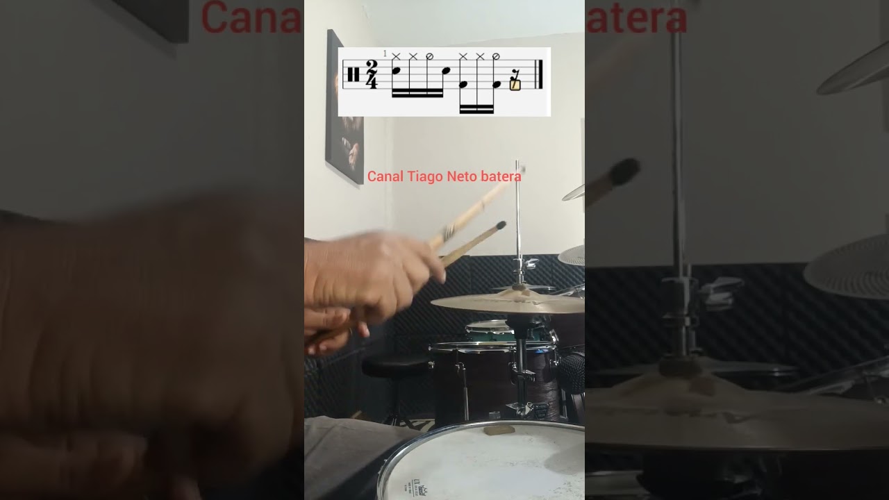 Aprenda a Tocar Forró na Bateria com Tiago Neto 🎶