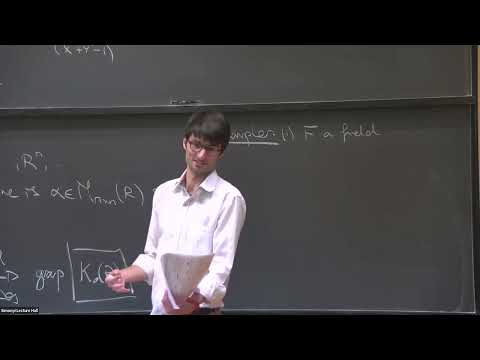 Algebraic K-Theory and P-Adic Arithmetic Geometry - Matthew Morrow