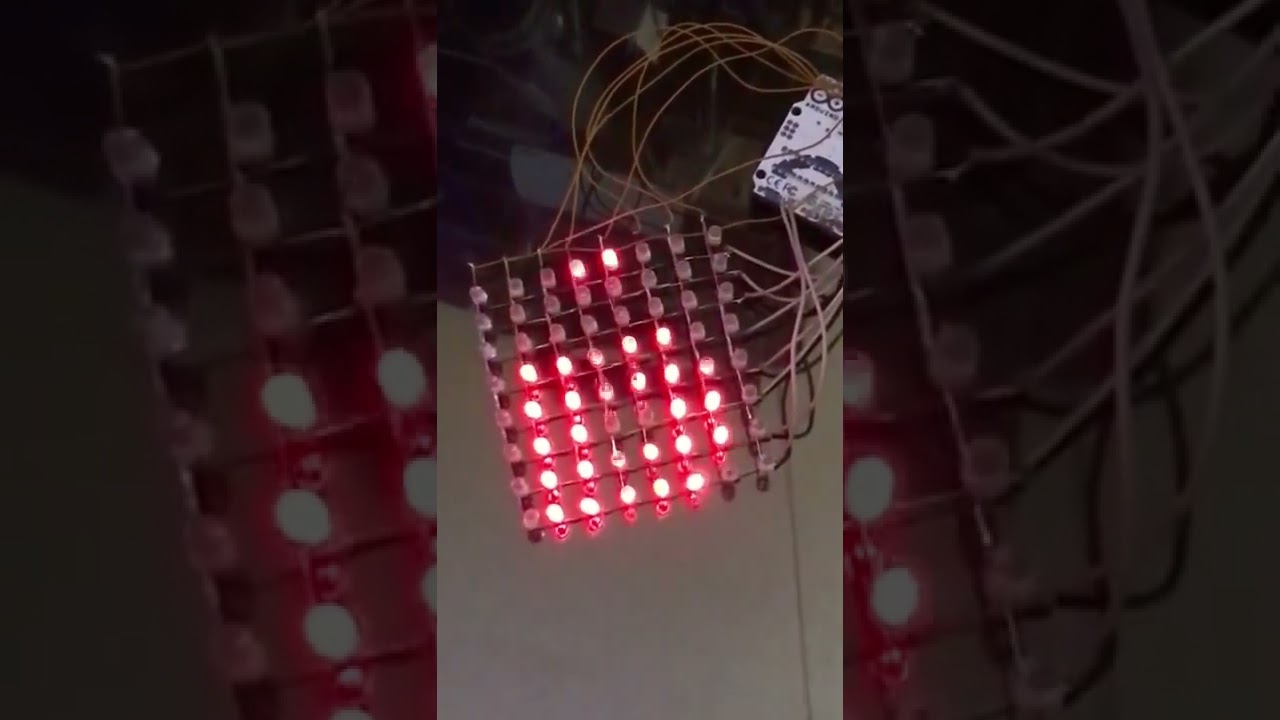 Build an 8x8 LED Matrix with Arduino 🛠️