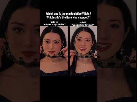 🎬“welcome to my dark side!” The Villain Vs. The Hero who snapped!! Right/left?! #acting #actress