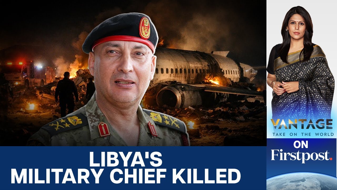 Libya's Military Chief Killed in Plane Crash Near Turkey's Ankara | Vantage with Palki Sharma | N18G