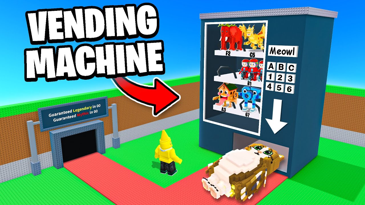 Trolling My Friend with a Brainrot Vending Machine ๐ค