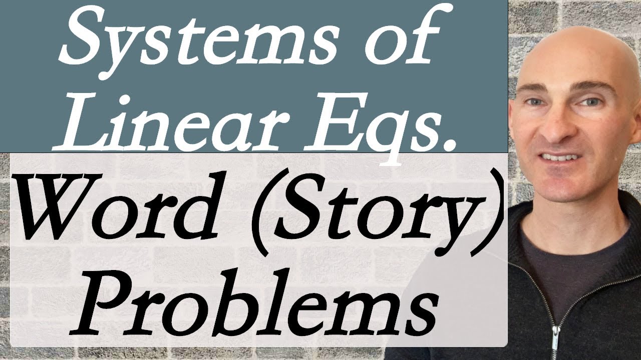 Solve Real-Life Word Problems with Systems of Linear Equations 📊