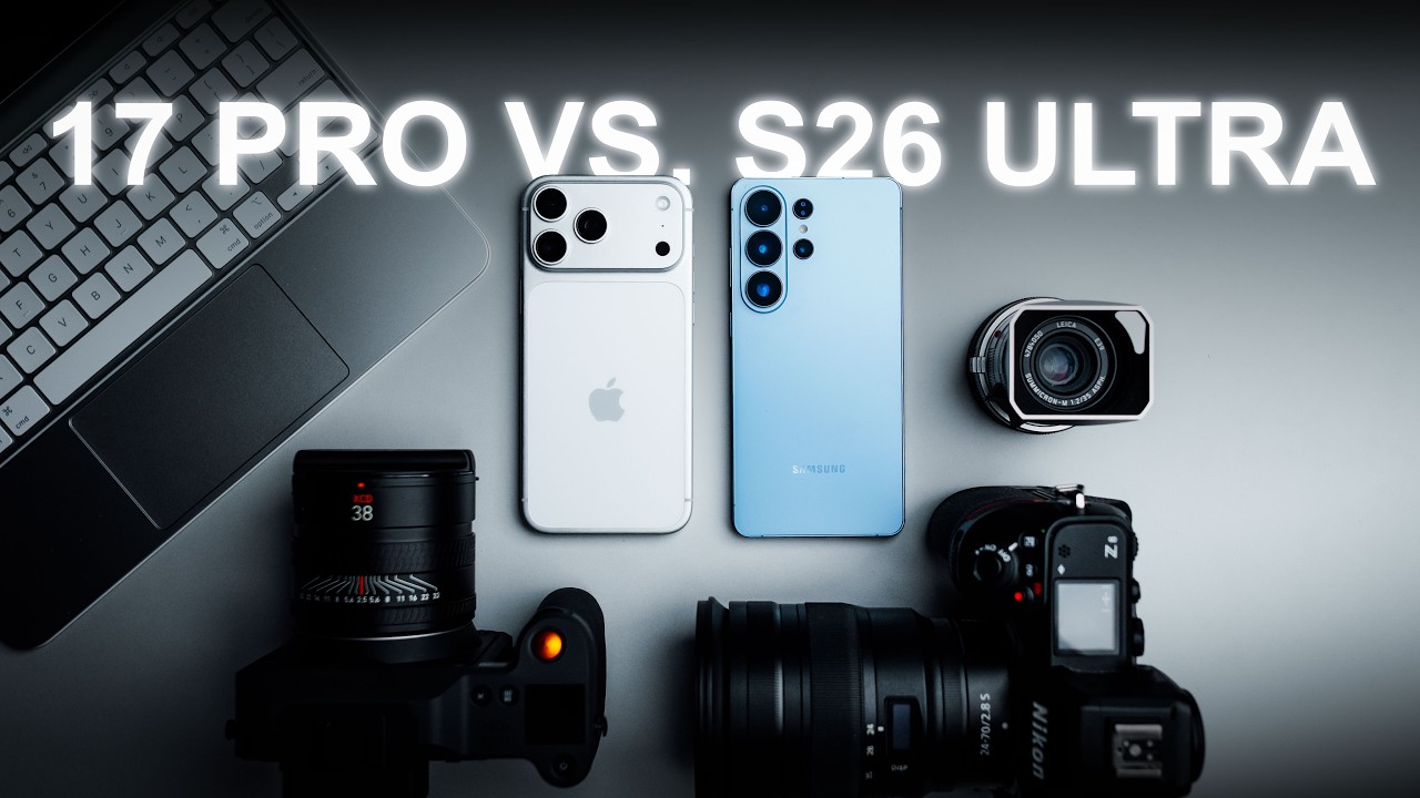 Samsung S26 Ultra VS. iPhone 17 Pro (a professional photographers review)