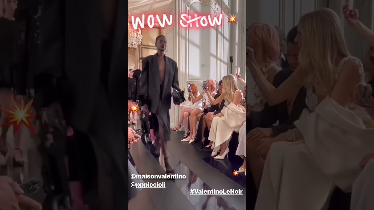 Valentino FW24 Show at Paris Fashion Week ✨