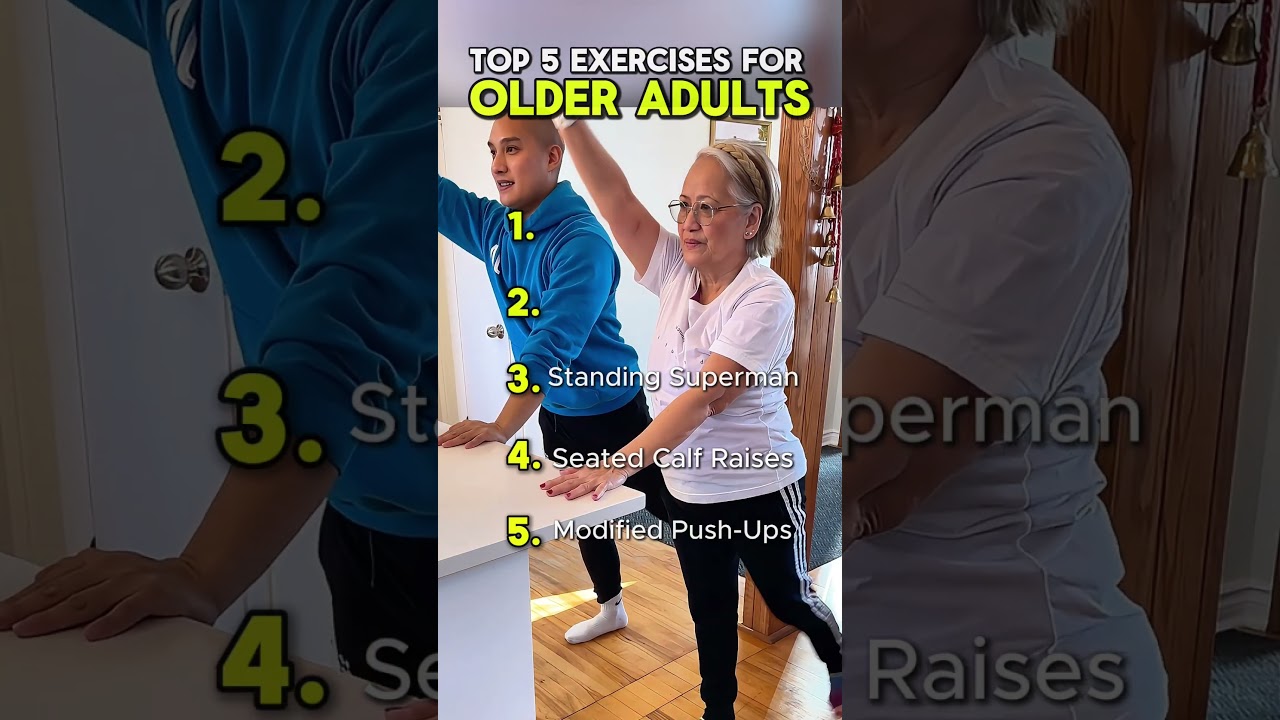 Top 5 Easy Exercises for Seniors 🧓