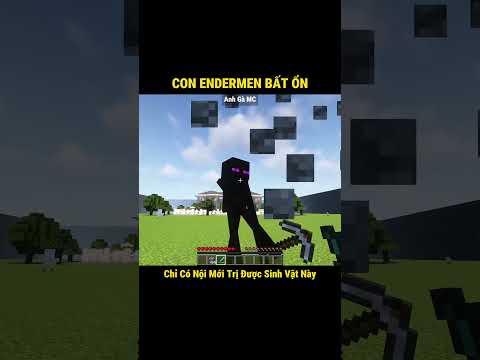 Con Endermen Siêu Cấp Này Gặp Phải Khắc Chế Cứng ??! 🤣 - Tập 946 #shorts #minecraft