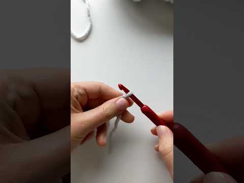 Tuto crochet débutant facile : le nœud coulant - Base du crochet - #ikilineart - #crochet