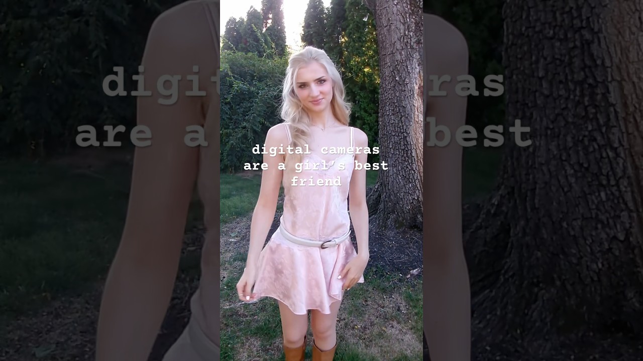 Loving My Digital Camera 📸 – Perfect for Dreamy Fashion & Aesthetic Shots