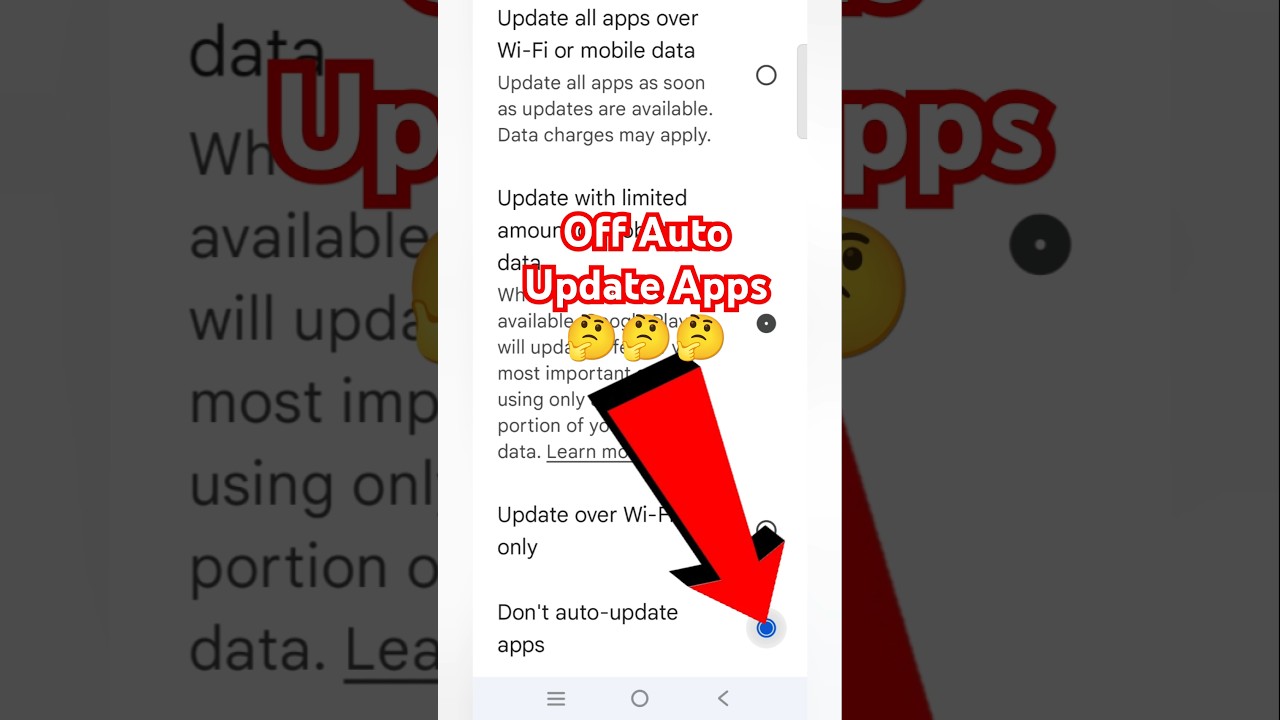 Disable Auto App Updates on Play Store for Vivo V27 📱