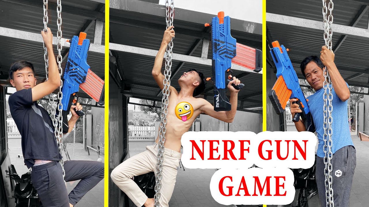 PHD | Trận Chiến Súng Nerf | Nerf Gun War Challenge