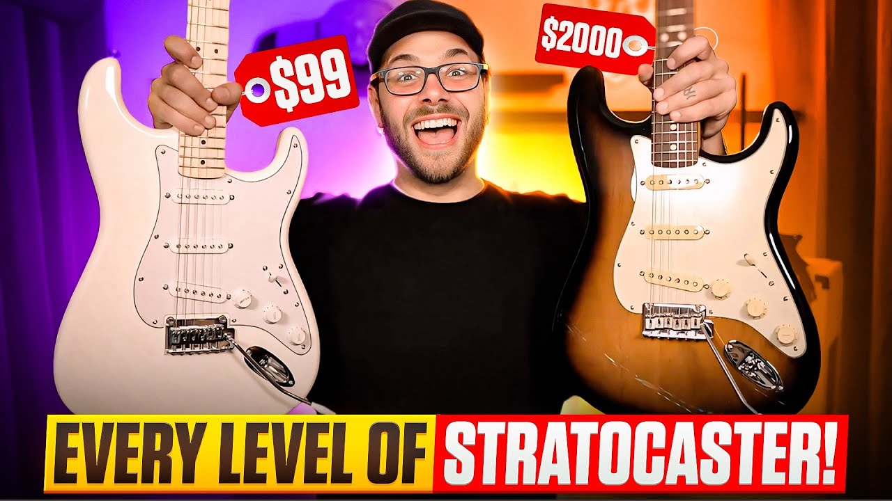 Complete Guide to All Levels of Stratocaster ๐ธ