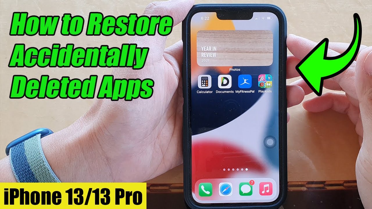 Easily Restore Deleted Apps on iPhone iOS 15 π±