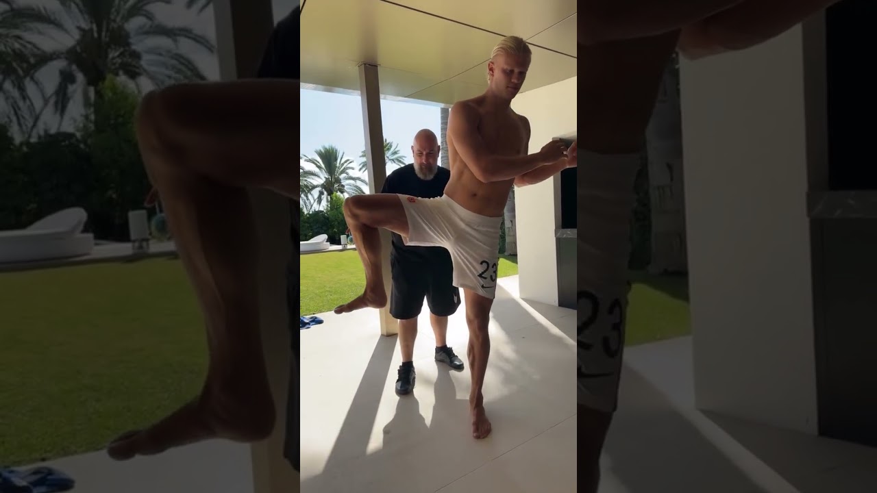 Haaland's Amazing Stretch: Watch the Top Moments ⚽