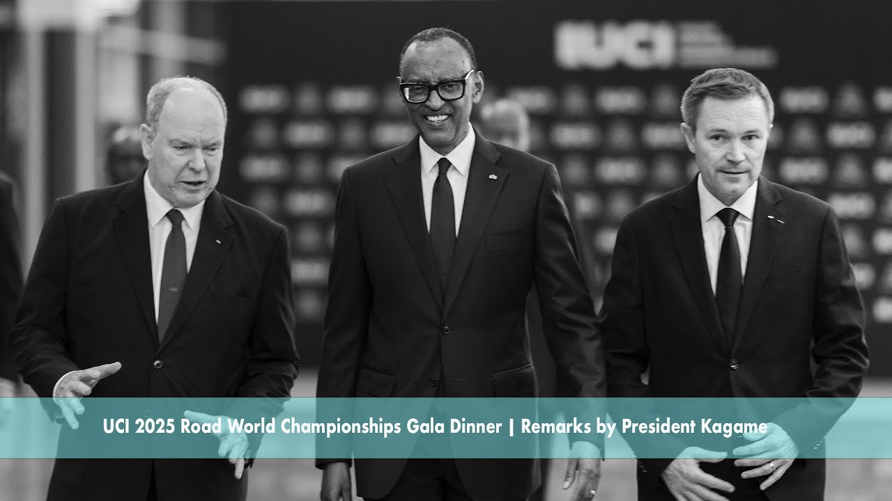 UCI 2025 Road World Championships Gala Dinner | President Kagame’s Inspiring Remarks 🚴‍♂️