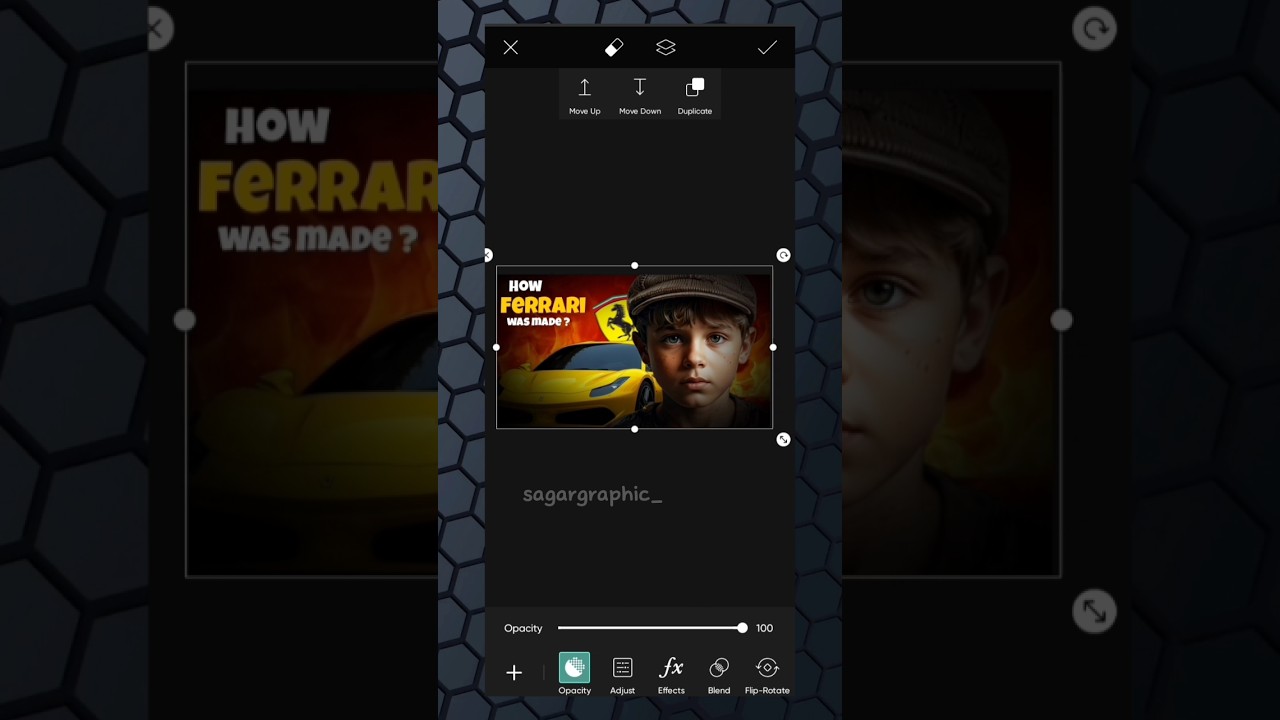 Edit YouTube Thumbnails in PicsArt in 60 Seconds