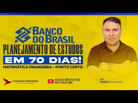 Concurso Banco do Brasil | Matemática Financeira | Ponto Certo da Prova