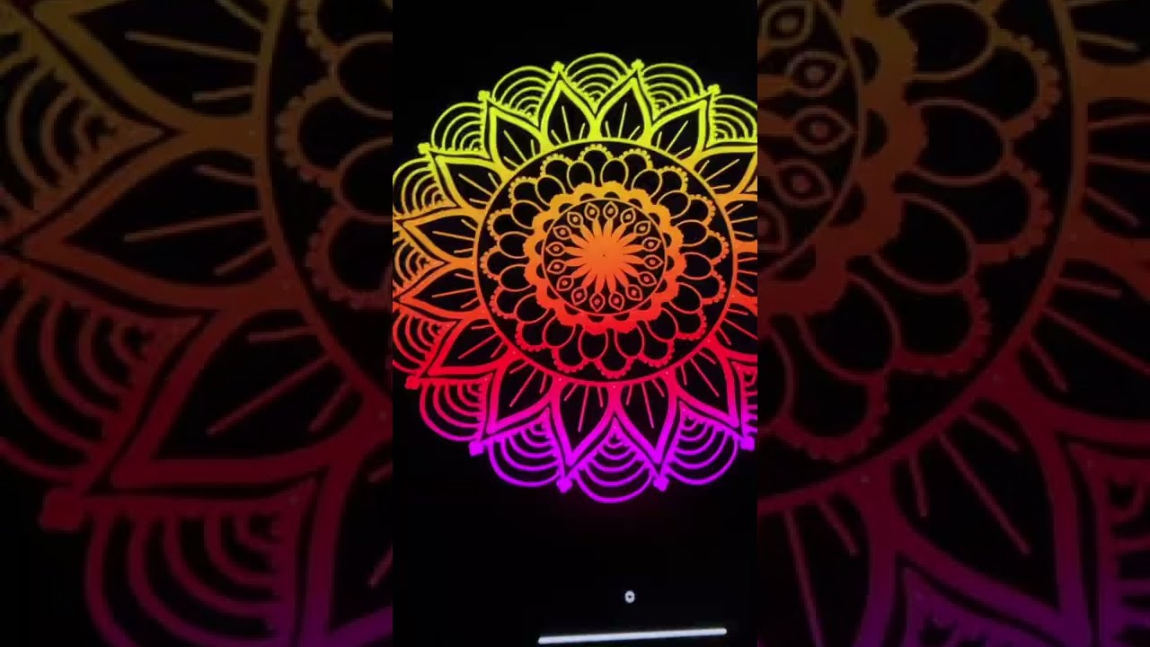 Mandala Art in Sketchbook π¨