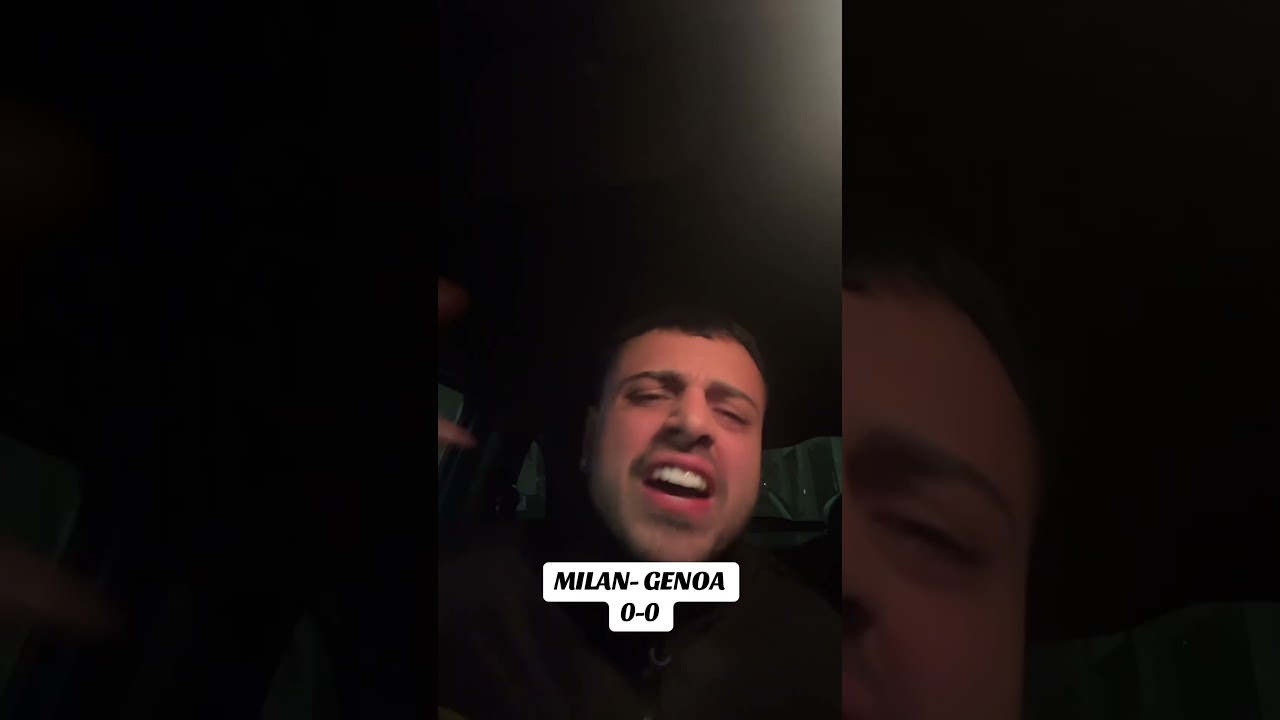 Exciting SFOGO Match! AC Milan vs. Genoa ⚽