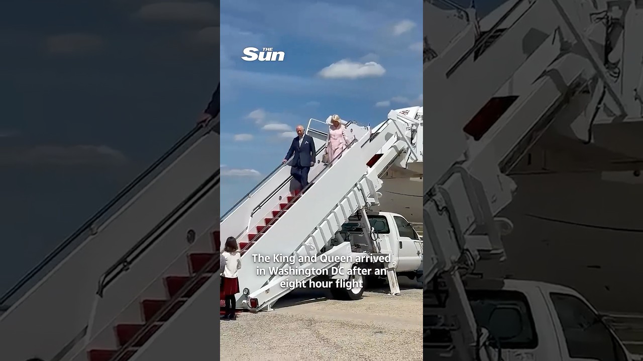 King touches down for US State Visit in bid to repair ‘special relationship’