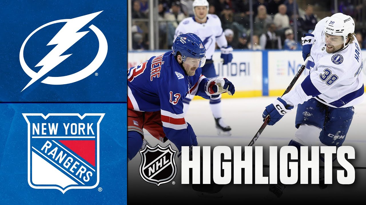 Lightning vs. Rangers NHL Highlights π