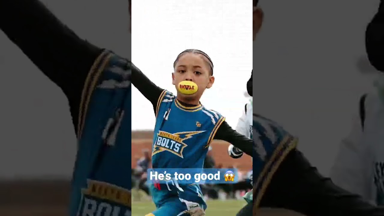 Unstoppable Youth Football Prodigy! 💥 Watch This Kid's Amazing Skills