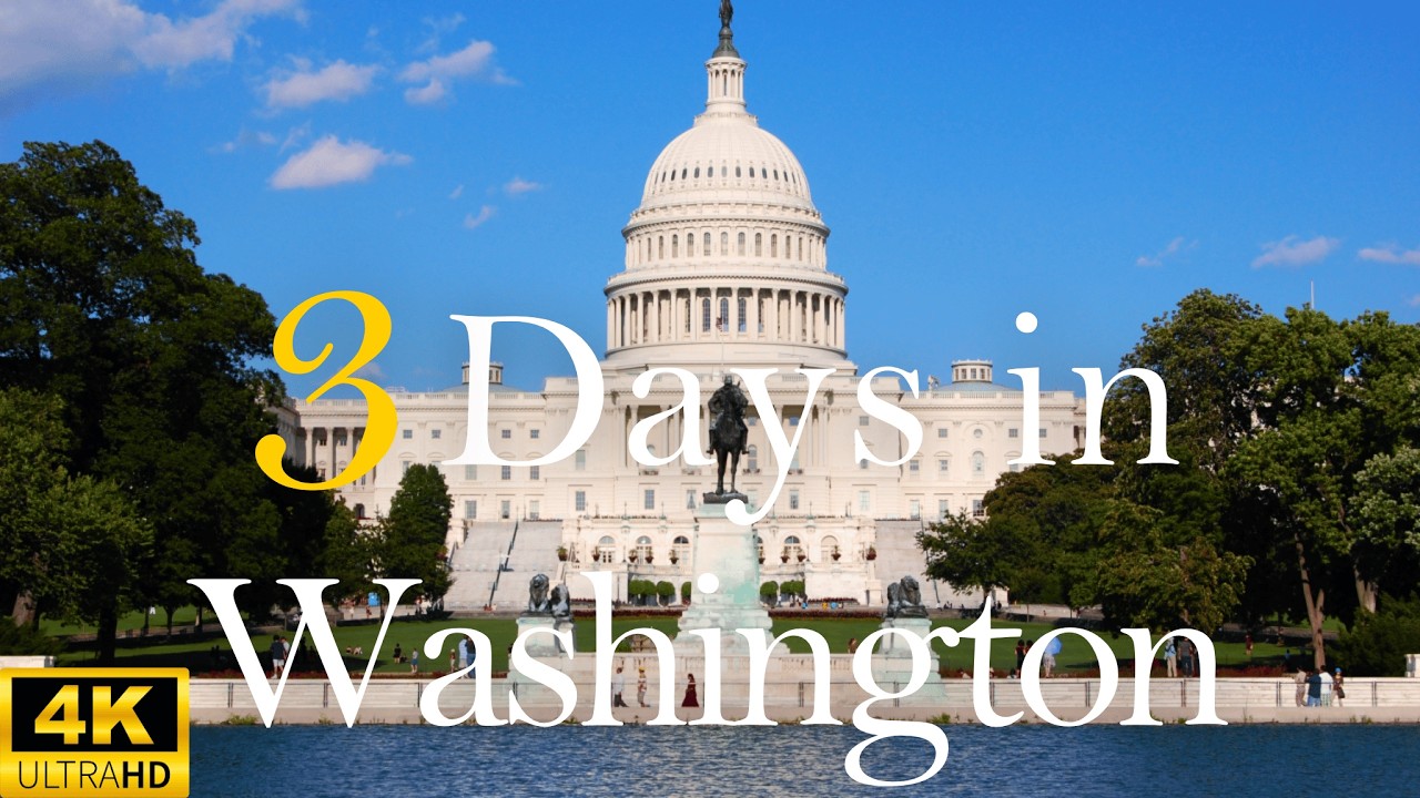 3-Day Washington D.C. Travel Guide: Must-See Attractions & Insider Tips 🇺🇸