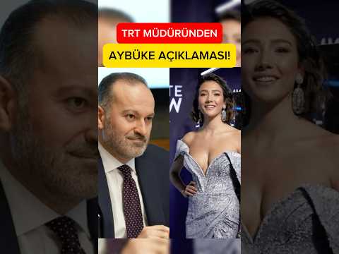 TRT Genel Müdürü'nden Aybüke Pusat Açıklaması! #aybükepusat #trt #teşkilat