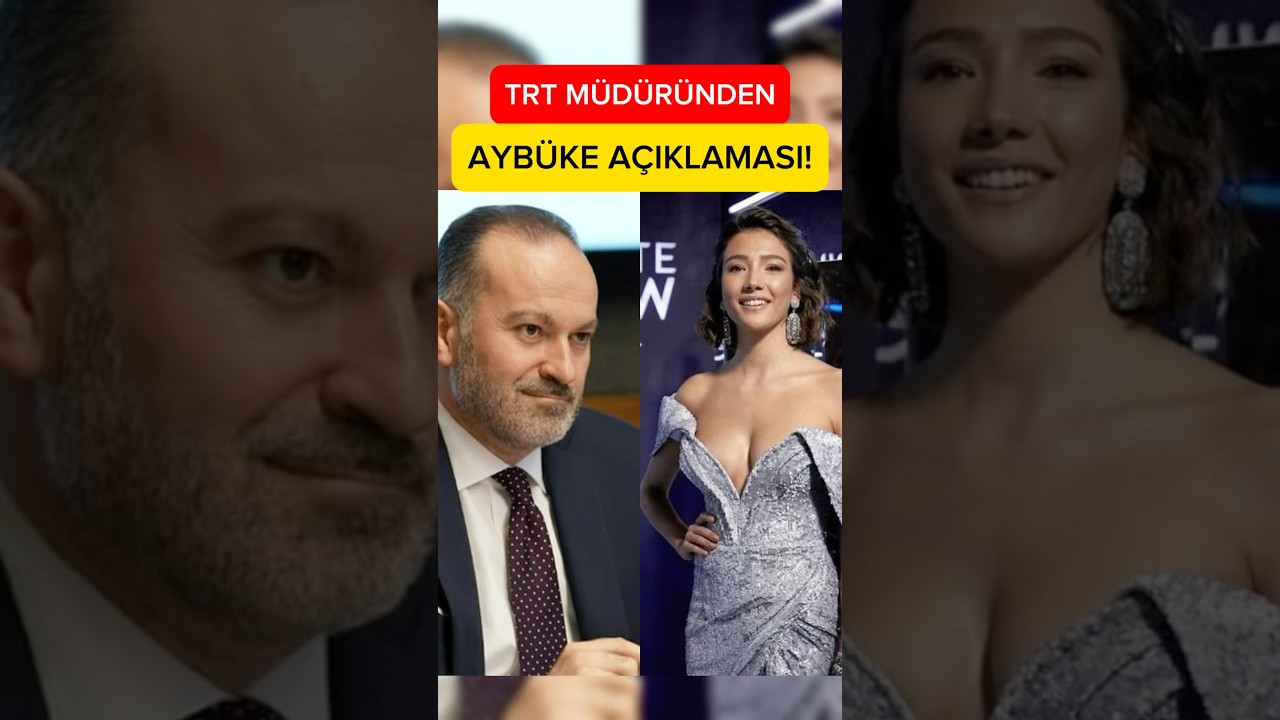 TRT Genel Müdürü'nden Aybüke Pusat Hakkında Önemli Açıklama! 🎬