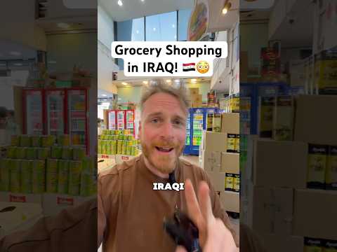 Grocery shopping in Iraq! Part 2 #iraq #iraqi #grocerystore #travelvlog #travel #iraqicity
