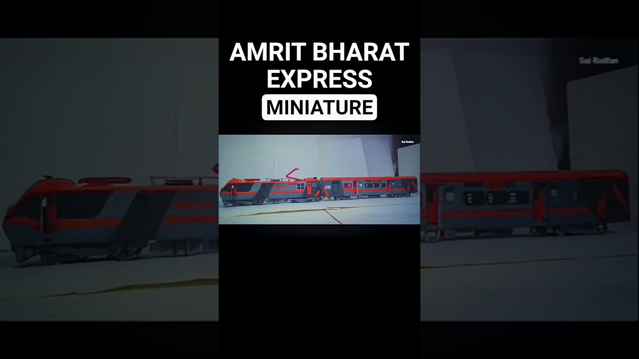 Miniature of Amrit Bharat Express Train 🚄