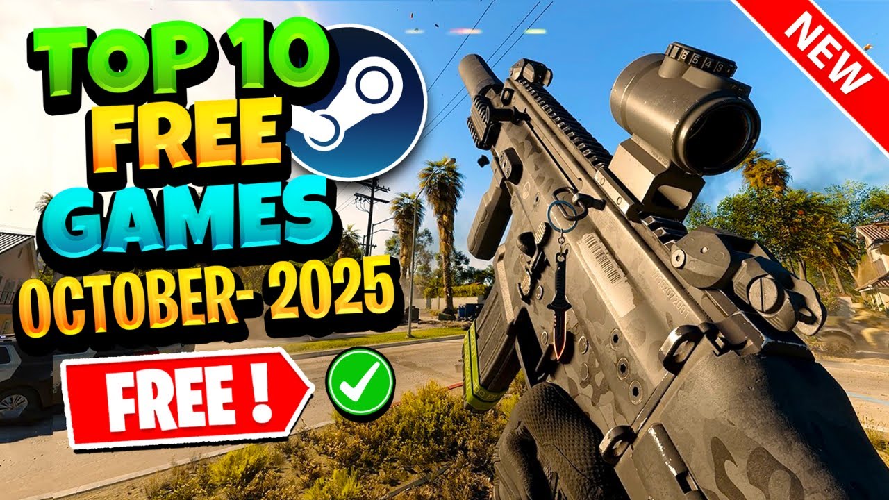 TOP 10 Top 10 Free Steam Games to Play in October 2025 🎮