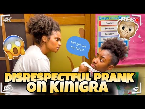 DISRESPECTFUL PRANK ON KINIGRA😱 **SHE CRIED ** 💔😢 || MUST WATCH 😳