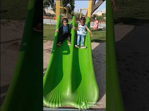 Slide for kids। slide jhula at park। kids sliding। #fun #kidsvideo #shorts #shortsvideo #Slide