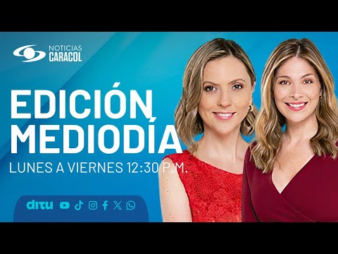 Noticias Caracol | Emisión del Mediodía (6 de noviembre 2025)