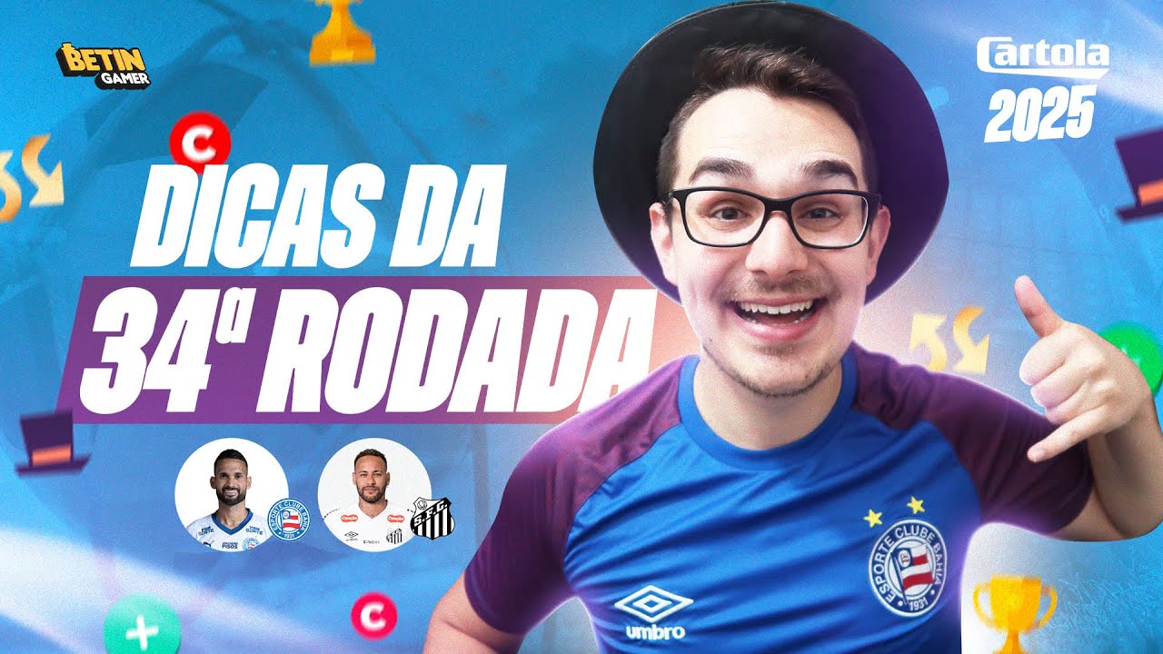 Dicas #34: Escale 7 Jogos no Cartola FC 2025 ⚽