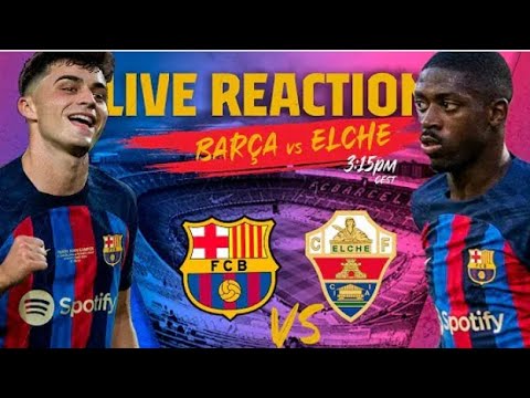 Barcelone vs Elche |Lewandowski prezan /Onze Ofisyèl/ lis ekip la #barçaelche