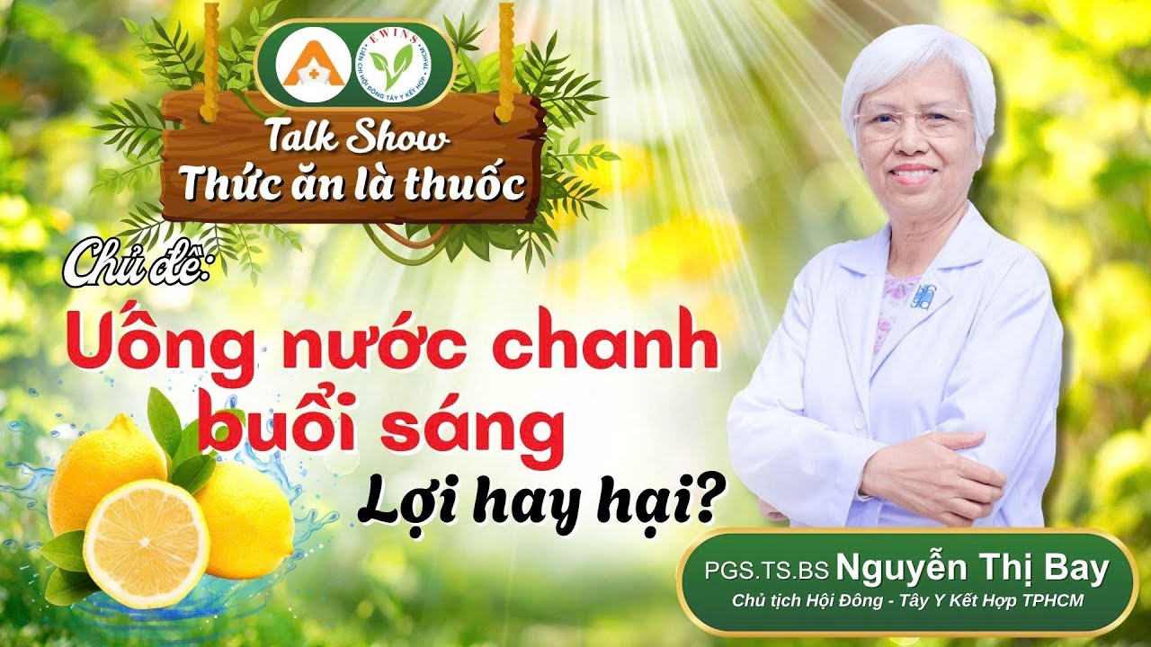 Uống Nước Chanh Buổi Sáng: Lợi Hay Hại? 🍋