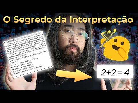 Como interpretar matemática e converter enunciados em equações! - ENEM/ESA/VESTIBULARES 2023